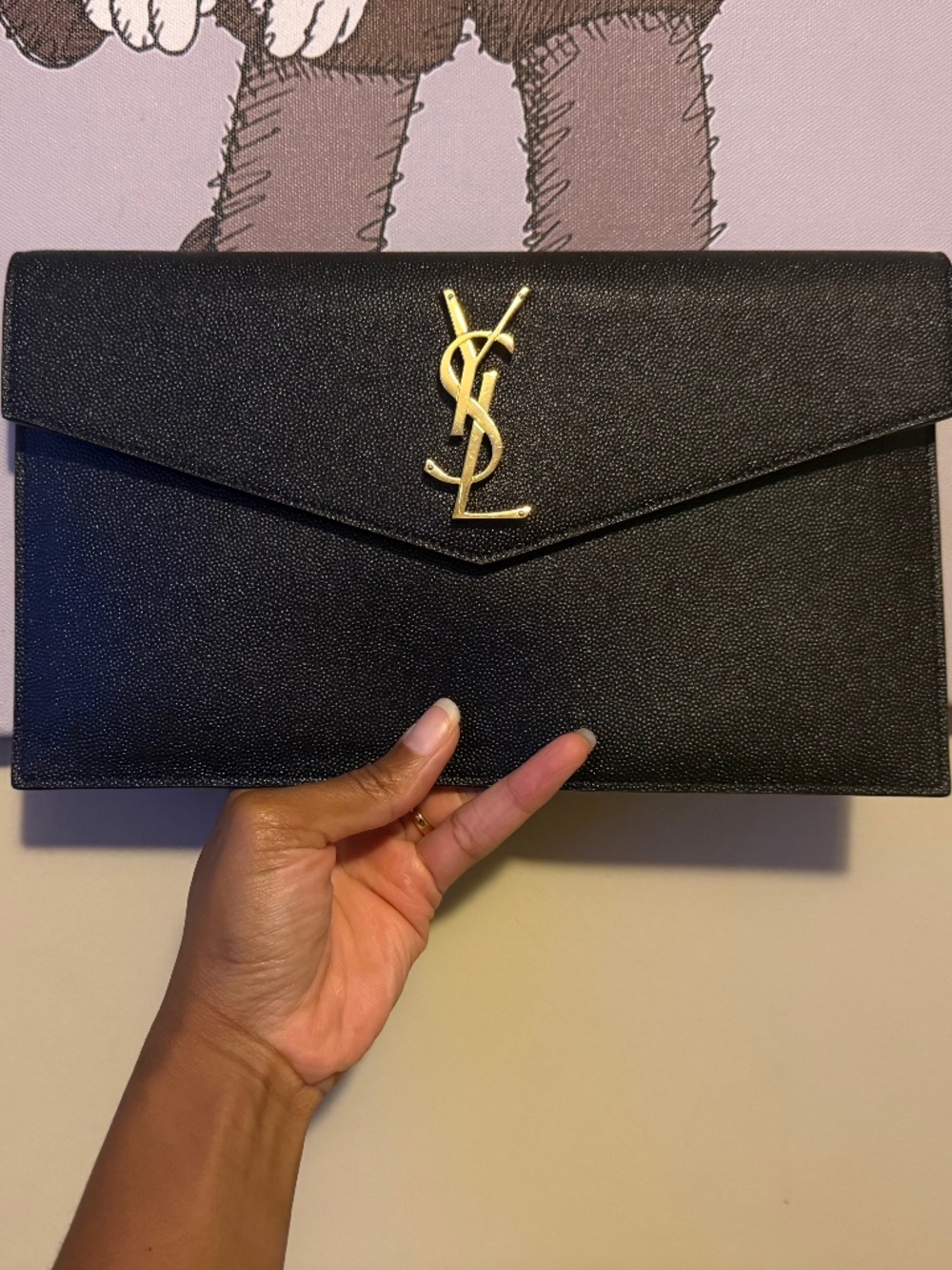 Authentic Saint Laurent Uptown Pouch